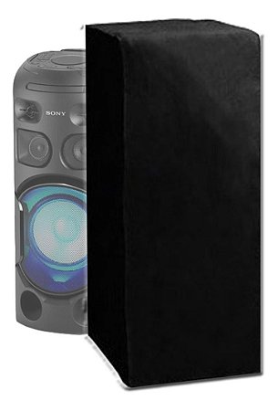 Capa para Som Torre SONY V41D Preta Impermeável