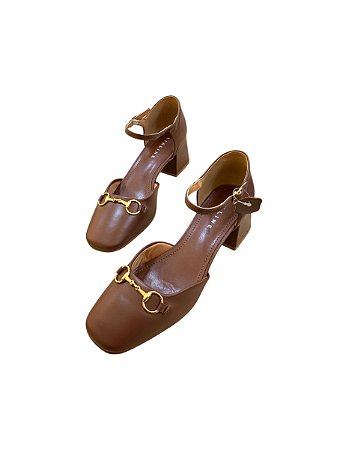 SAPATO LIA CHOCOLATE