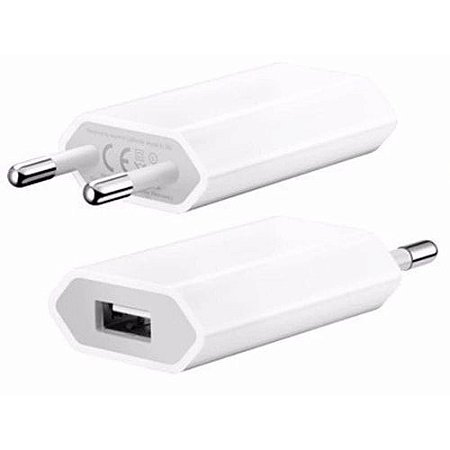 Carregador USB 5W Original Foxconn Compatível com iPhone 7 ao 11 Branco -  mlsshop