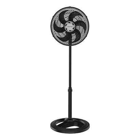 Ventilador de Coluna Ventisol Turbo 6 30cm Premium com 6 Pás, Oscilante e Altura Ajustável