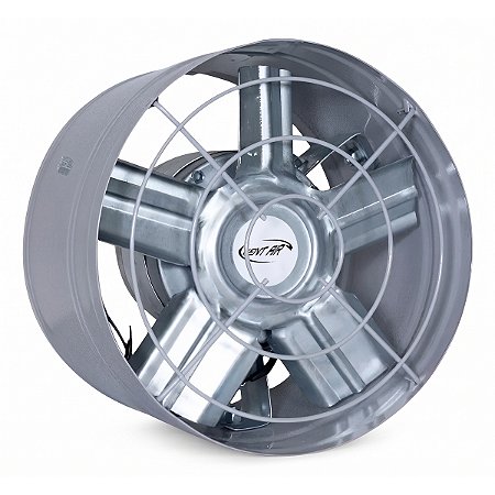 Exaustor 20cm Bivolt Alta Rotação Vent Air Para Churrasqueiras e Coifas Sucção Forte