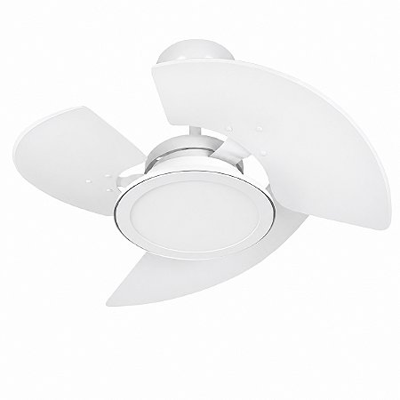 Ventilador de Teto Tron Aventador LED Branco 24W 3 Pás 127v
