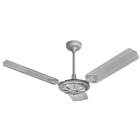 Ventilador de Teto Venti Delta New Comercial Eco Cinza 03 pás em Aço -  Vento e Cia - (16) 3627-2590