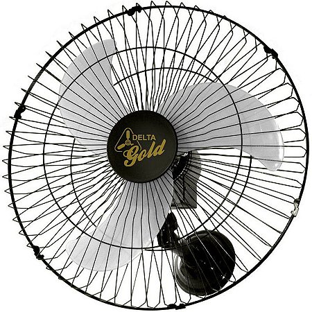 Ventilador de Parede 60cm Gold 200wVenti-Delta Bivolt Grade Ferro 3 Velocidades