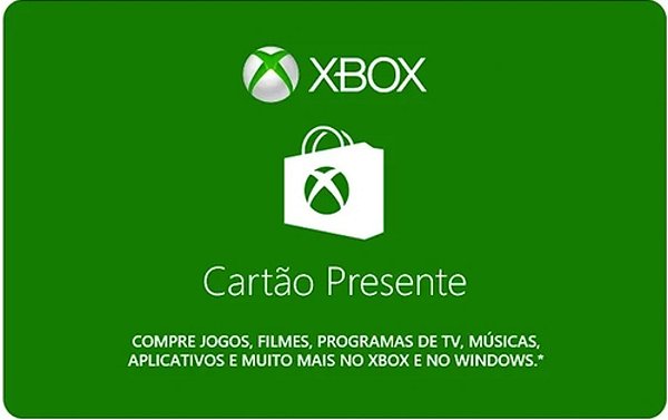 Gift Card Digital Xbox Cartão Presente - @phellipeas