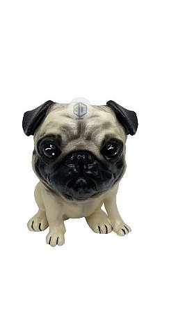 Estatueta Pug Macho