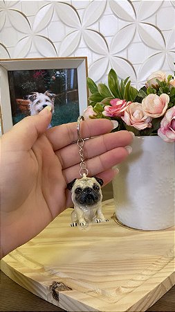 Chaveiro Pug