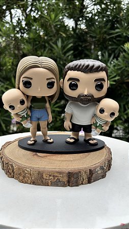 Personalizado Casal + 2 criança