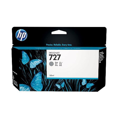 Cartucho de Plotter HP 727 - B3P24A Cinza