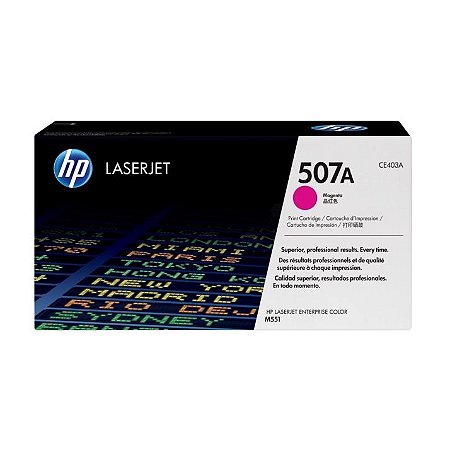 Toner HP 507A - CE403A Magenta