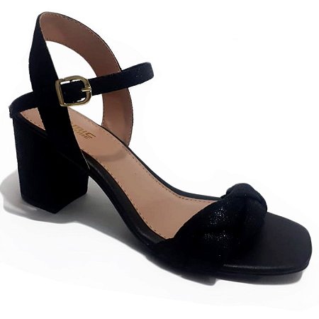 sandálias do salto grosso