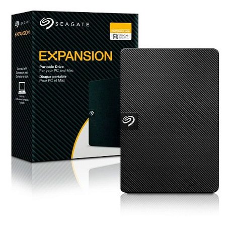 Disco Rígido Externo Seagate Expansion  4tb Preto