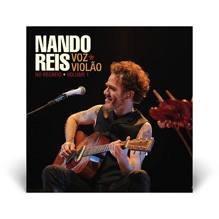 LP Duplo Nando Reis Voz e Violão no Recreio Vol 1