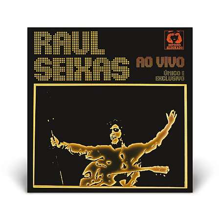 LP Raul Seixas - Único e exclusivo Ao Vivo