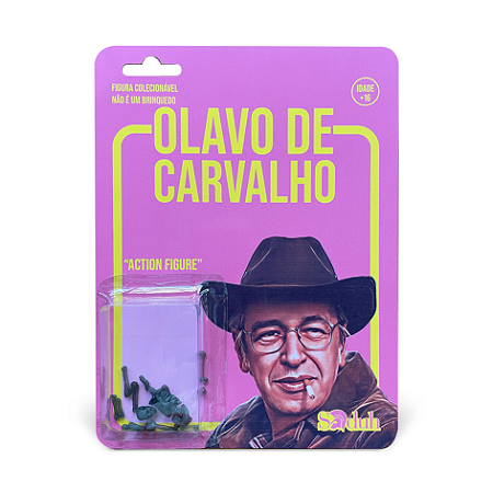 Pré venda Olavo de Carvalho "Action Figure"