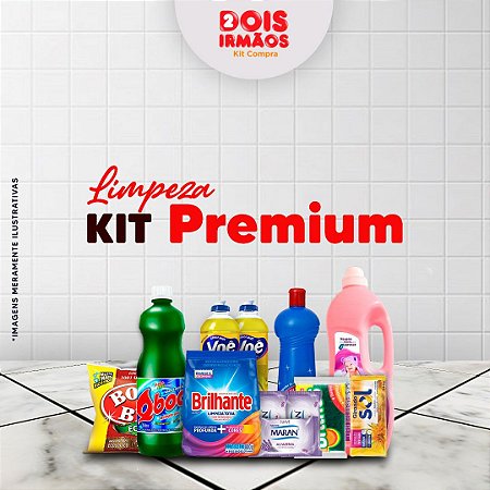 Kit de limpeza premium