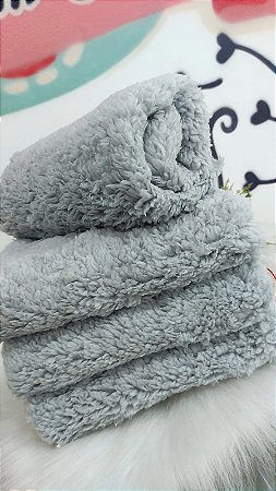 Alpaca Cinza (Medida50cm x 1,90cm)