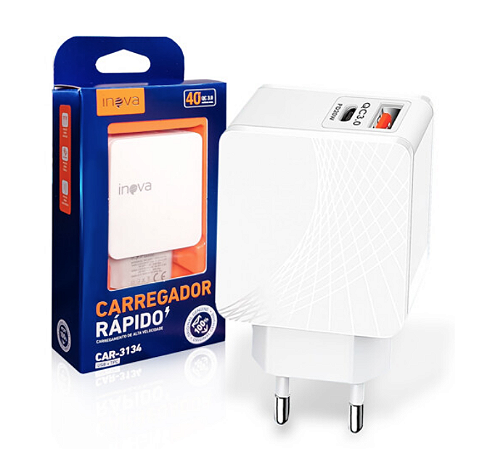 CARREGADOR USB TIPO-C 4.8A