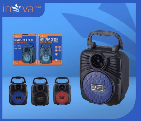 CAIXA DE SOM COM RÁDIO