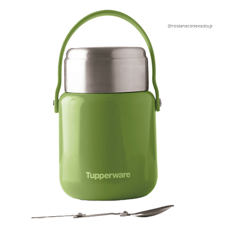 Tupperware Pote Térmico 1L com Colher