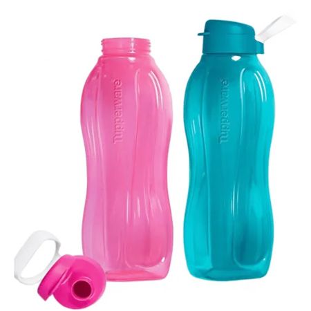 Tupperware Eco Garrafa 1,5 Litros Turmalina e Rosa