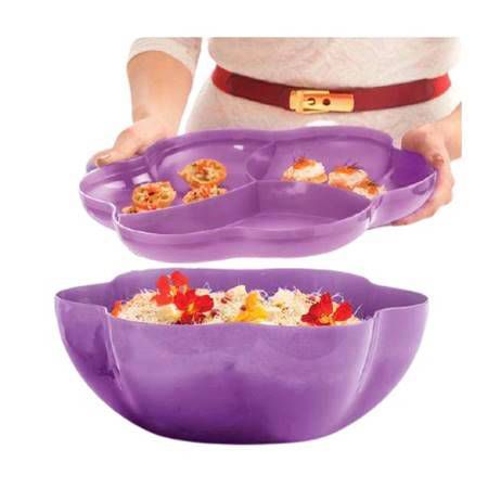 Tupperware Big Tigela Floresta 5,6 Litros Lilás