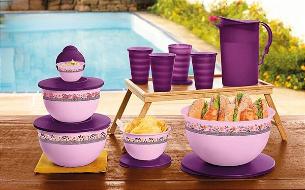 Tupperware Conjunto Murano 10 Pecas