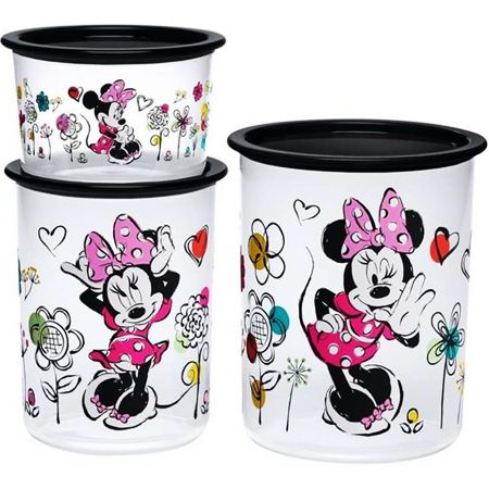 Tupperware Kit Instantânea Slim Minnie Primavera