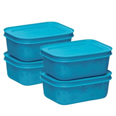 Tupperware Kit Freezer Line 4 Pecas