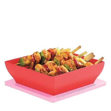 Tupperware Travessa Zen Line Quadrada 1,75 Litros