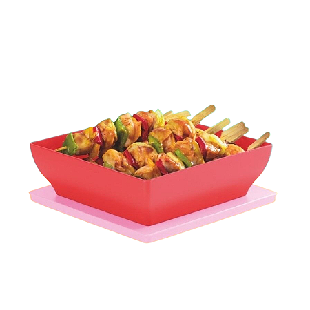Tupperware Travessa Zen Line Quadrada 1,75 Litros
