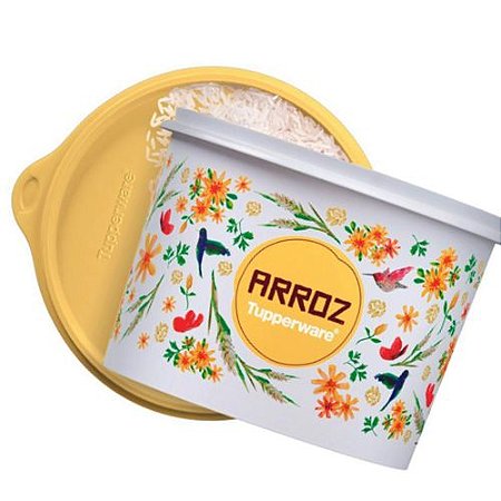 Tupperware® Caixa de Arroz Floral 2kg
