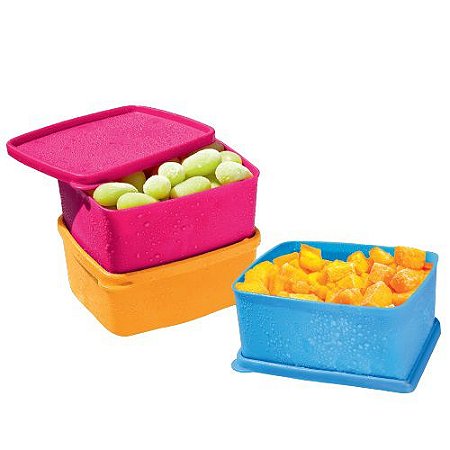 Tupperware Kit Jeitosinho 400ml 3 Pecas