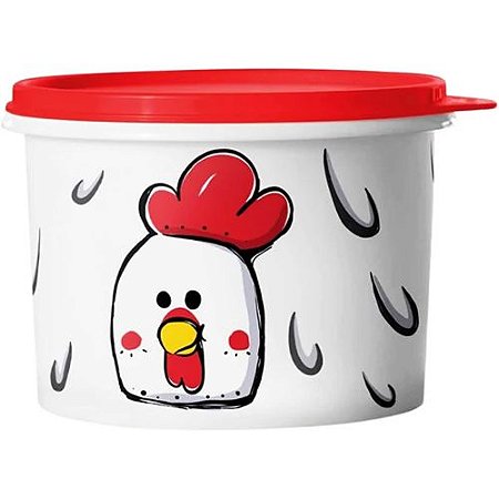 Tupperware Caixa Galinha Fazendinha 2,4 Litros