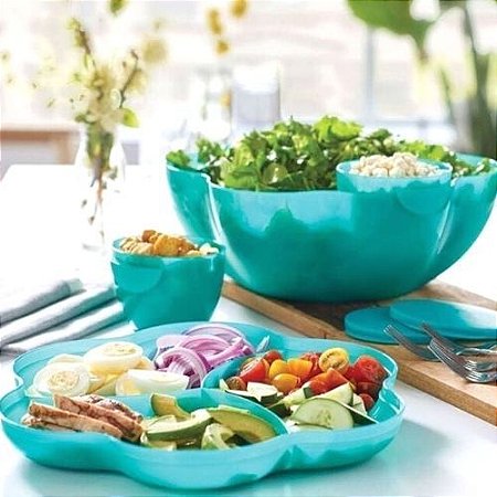 Tupperware Big Tigela Floresta 5,6 Litros Verde