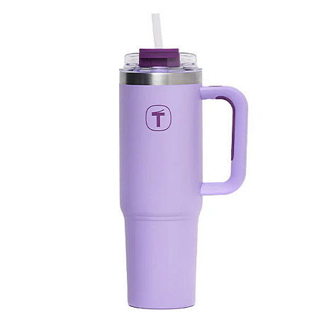 Tupperware®  Copo Térmico Big T com Canudo 1,1L Sorbet