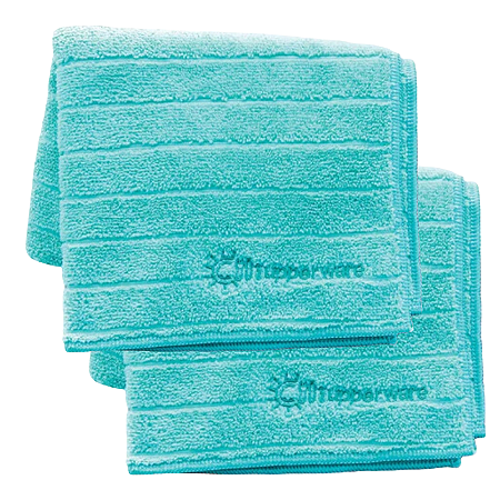 Tupperware Kit 2 Toalhas Microfibra para Louça Verde
