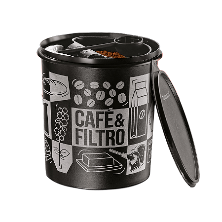 Tupperware Caixa Café e Filtro 3,7 Litros Pop Box