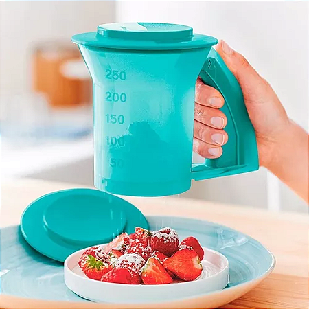 Tupperware Polvilhador 250g Azul