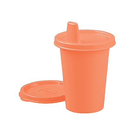 Tupperware Copinho com Bico 200ML Pessego