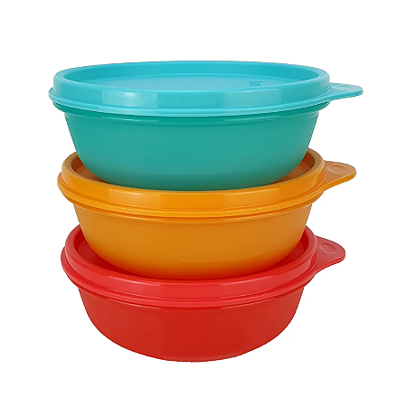 Tupperware Kit Tigela Visual 3 peças