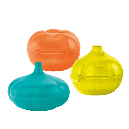 Tupperware Kit Tupper Temperos Cebola, Tomate e Alho