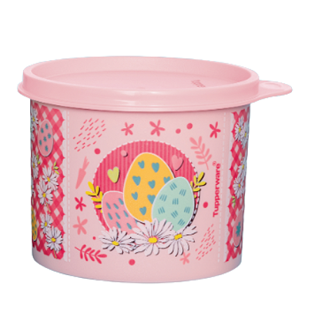 Tupperware Redondinha Pascoa 500ml Rosa
