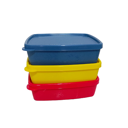 Tupperware Kit Mini Jeitosinho 250ml 3 Pecas