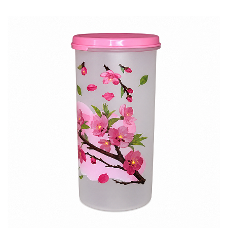 Tupperware Modular Redondo Flor de Cerejeira 650ml Nº 3