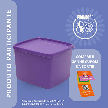 Tupperware Jeitoso 800ml Uva Lilas