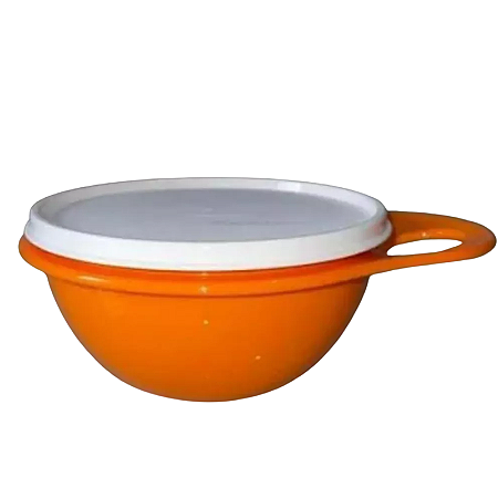 Tupperware Extra Mini Criativa Laranja 600Ml