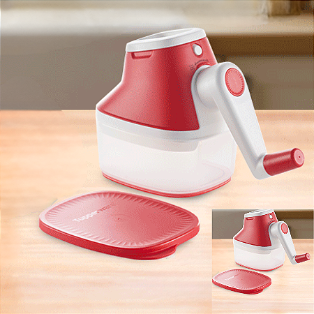 Tupperware Ralador de Queijo Geração II Vermelho