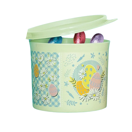 Tupperware Redondinha Pascoa 500ml Verde