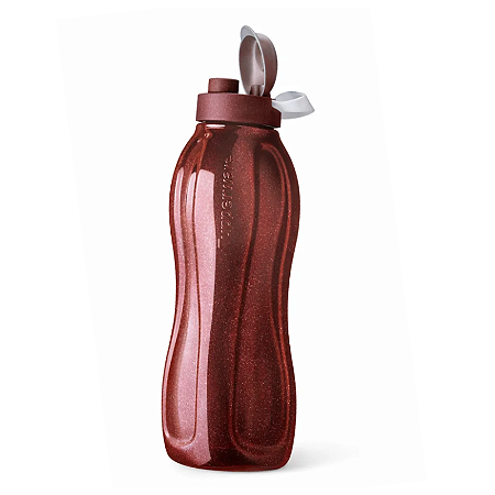 Tupperware Eco Garrafa 1,5L Merlot com Glitter